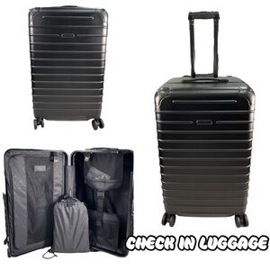 (SW-62) Solgaard Check In Luggage In Black